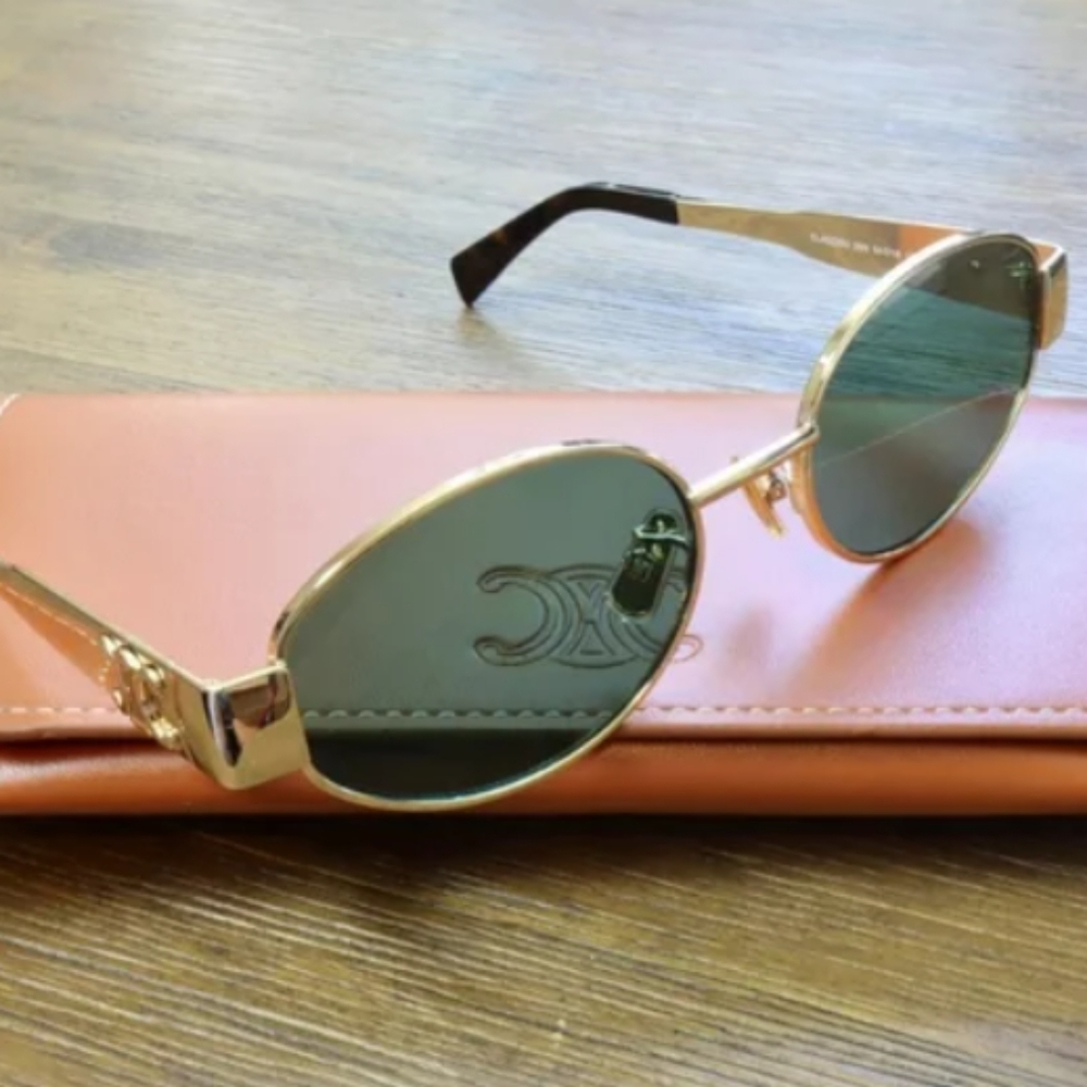 Celine Triomphe Metal 01 Sunglasses - Picture 4 of 6